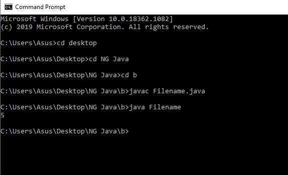 How to execute a Java Program in Command Prompt&nbsp;?