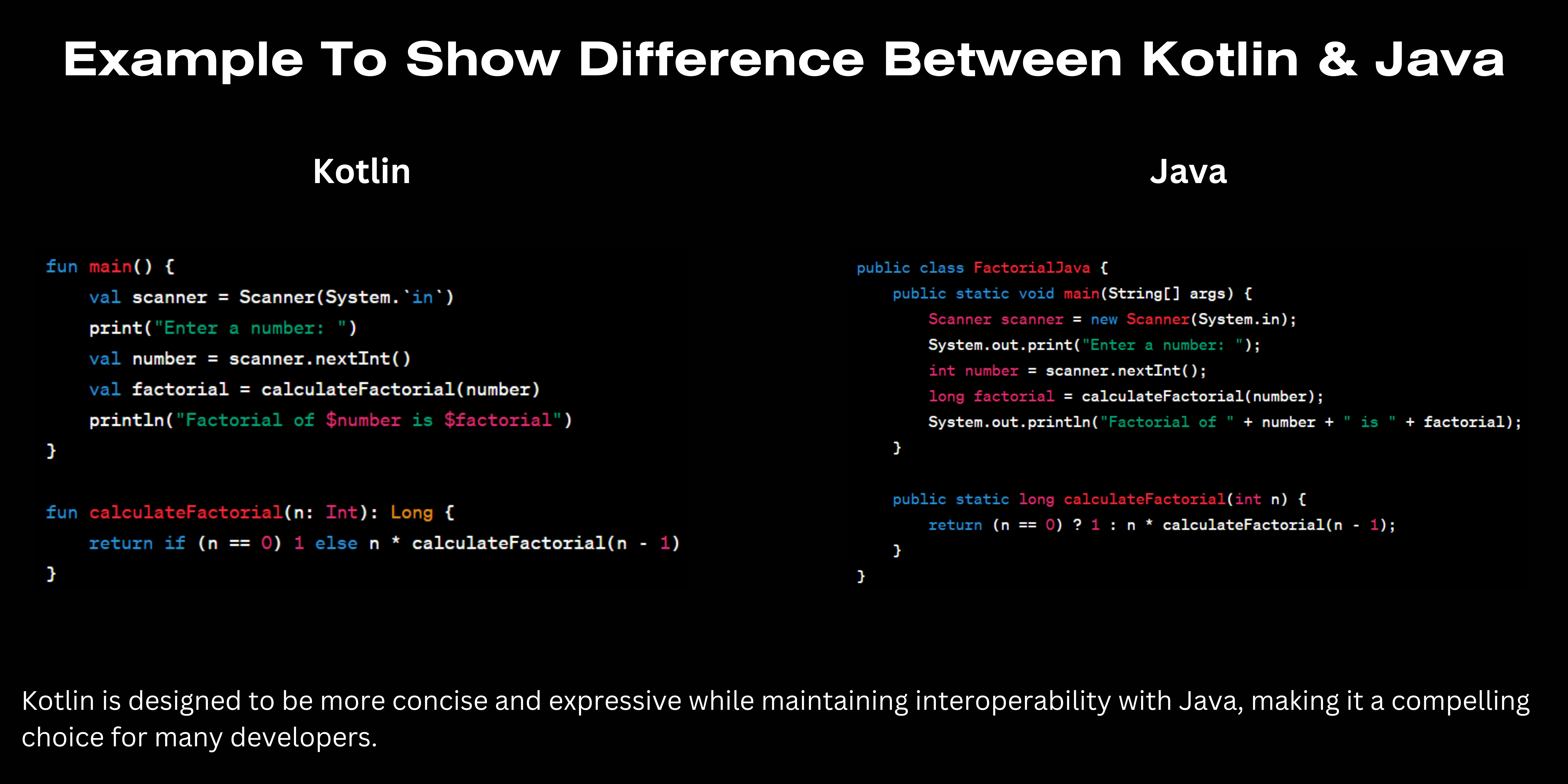 Difference Between Kotlin & Java – THE NUCLEAR GEEKS
